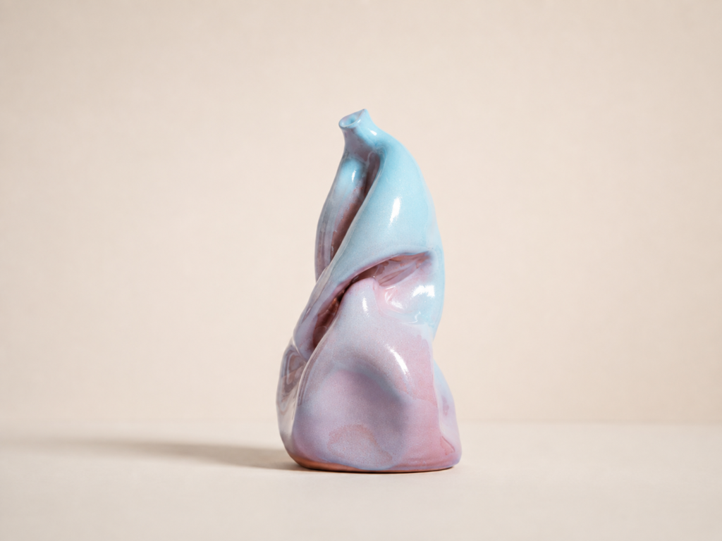 El vigia — Escultura cerámica contemporánea de Marco Terranova sevilla